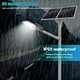 separated led solar street light
